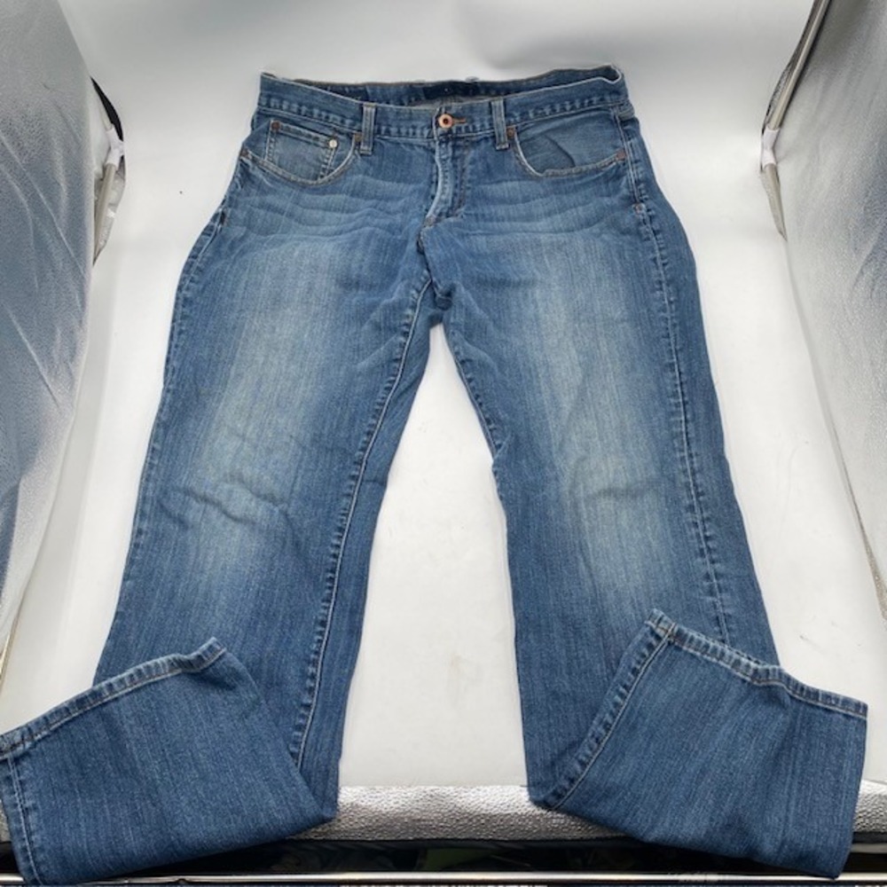 Lucky Brand 221 Original Straight Jeans Mens 34x34 Blue Denim Classic Casual SEO